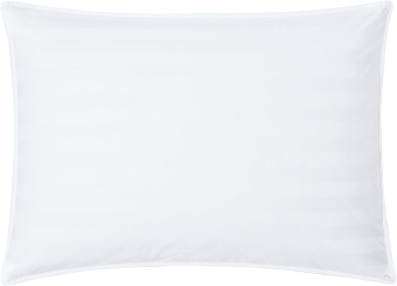 Photo 1 of DOWNLITE Extra Soft Hypoallergenic Down Alternative Bed Pillow - Stomach Sleeper Pillow (Standard/Queen)
