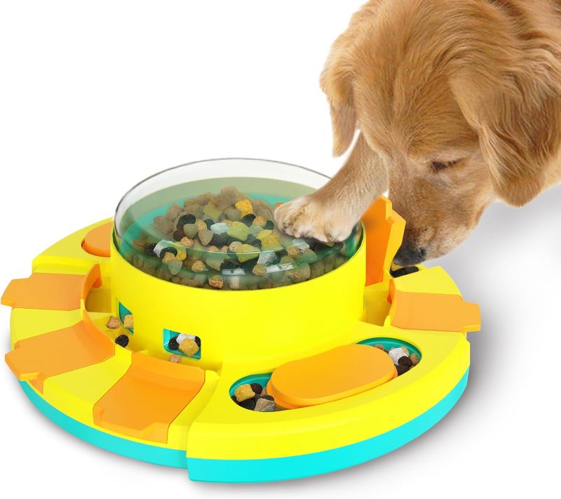 Photo 1 of Dog Puzzle - Dog Food Puzzles Toy Feeder, Treat Puzzle Toys for Dogs (Push)
