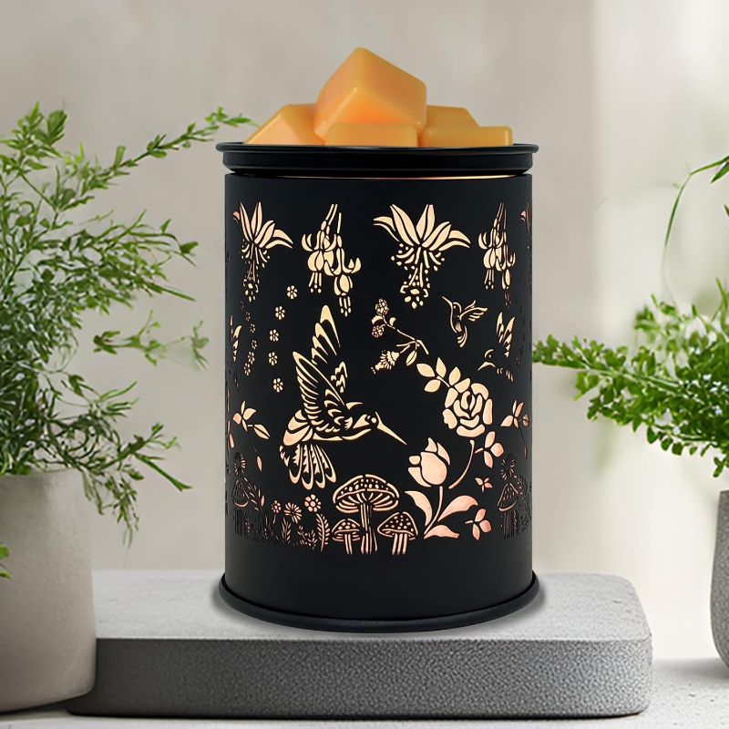 Photo 1 of Metal Wax Warmer Electric,Wax melt Warmer,Wax Warmer for Scented Wax, Candle Warmer,Candle Melter,for Home Office Décor and Gifts for Holiday DESIGN MAY VARY** NEW**