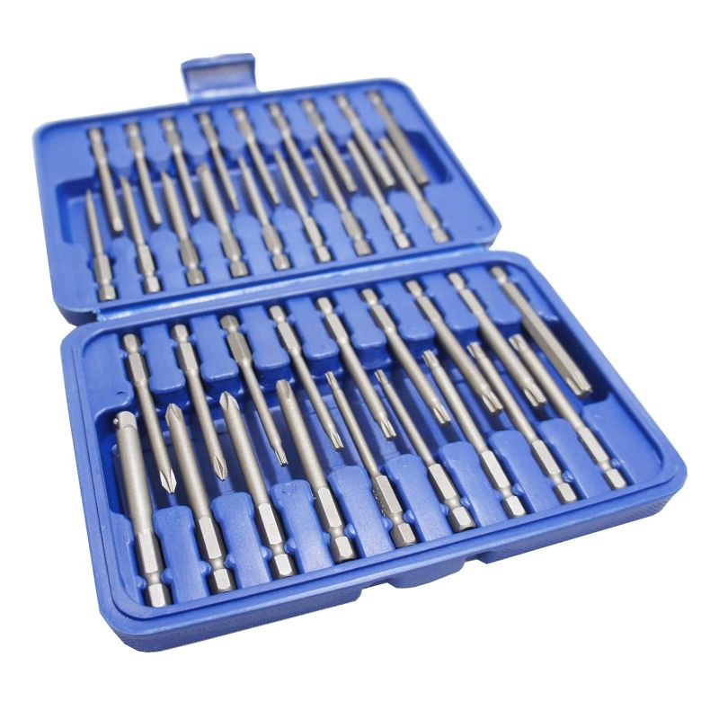 Photo 1 of Mayhew Bestway Tools B24379 Screwdriver Bit Set, 36-Piece FACTORY SEALED**