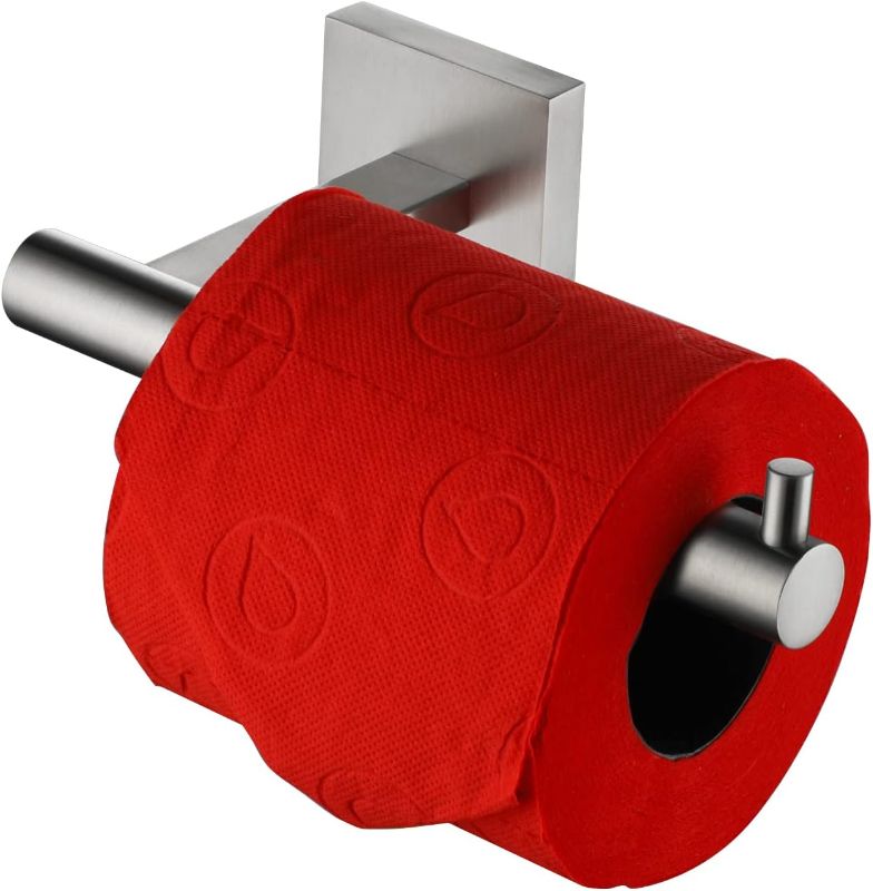 Photo 1 of KES Toilet Paper Holder SUS304 Stainless Steel Wall Mount Screw Mounted Brushed, A2175S12-2
