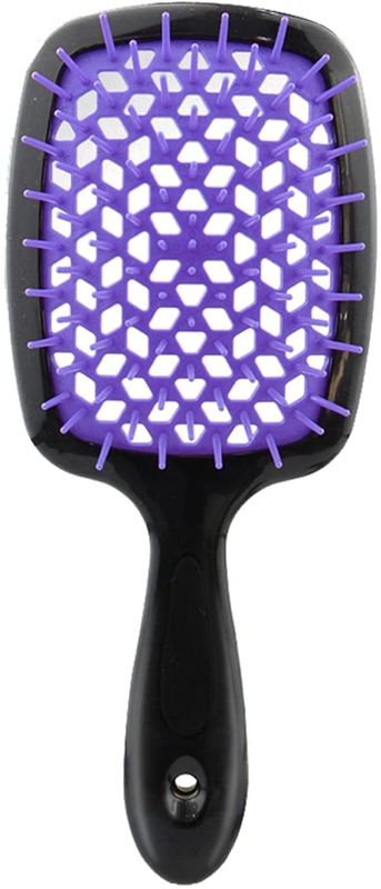 Photo 1 of Hairbrush Wide Teeth Air Cushion Combs Women Scalp Massage Comb Hair Brush Hollowing Out Home Salon Combs Hairdressing Tool