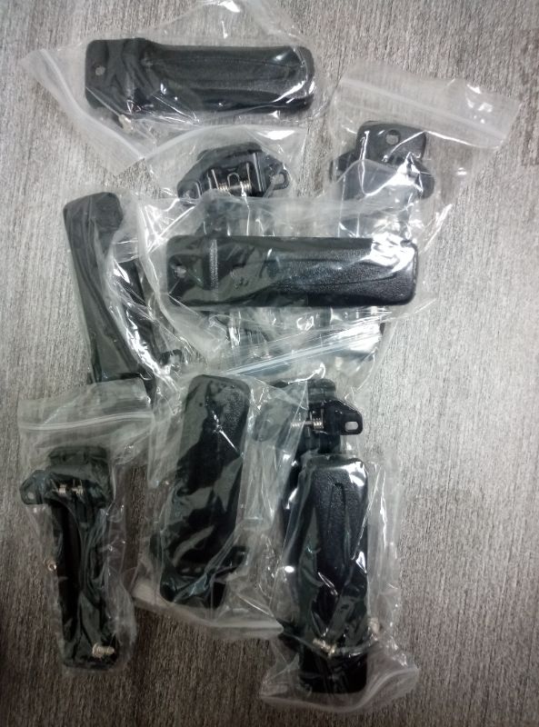 Photo 1 of 6 Pack PMLN4651 Belt Clip for Motorola Radio XPR3300 XPR3300e XPR3500 XPR3500e XPR7550 XPR7550e XPR7350 XPR7580 XPR7380 Radio, Black, 6PK-PMLN4651
