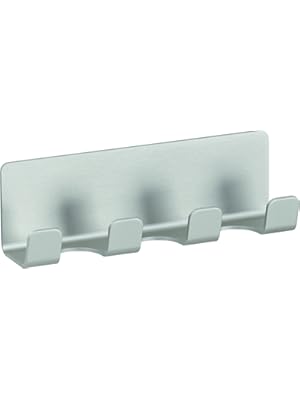 Photo 1 of Towel Hook Rack STAINLESS STEEL BATHROOM RACK FOR TOWELS LOOFAH WATERPROOF STYLE MAY VARY**NEW**