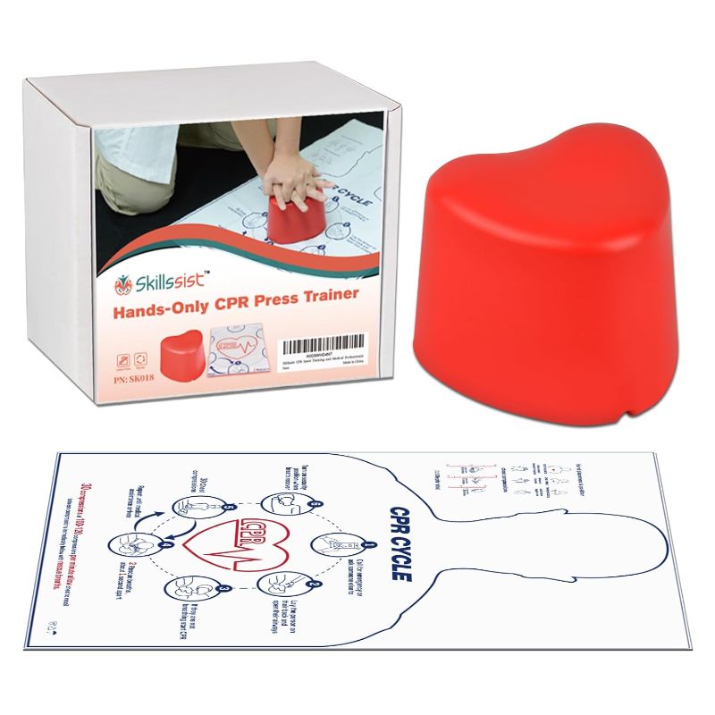 Photo 1 of 
CPR Saver Training Kit?Hands Only CPR Trainer for First Aid Instructors, Nursing Students, and Medical Professionals
