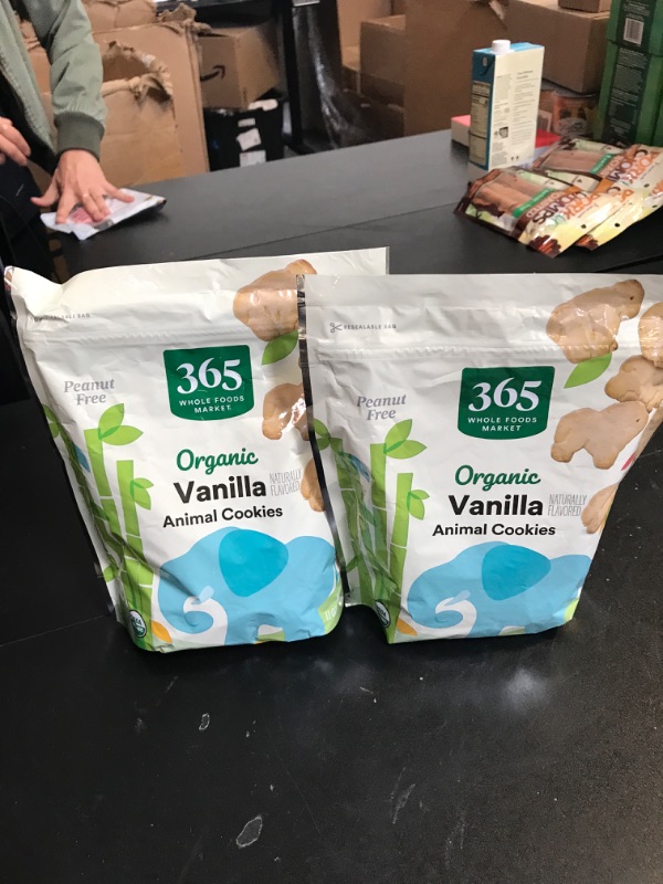 Photo 2 of 365 by Whole Foods Market, Organic Vanilla Animal Cookie, 11 Ounce 11 Ounce (Pack of 2) EXP SEP 15 2024