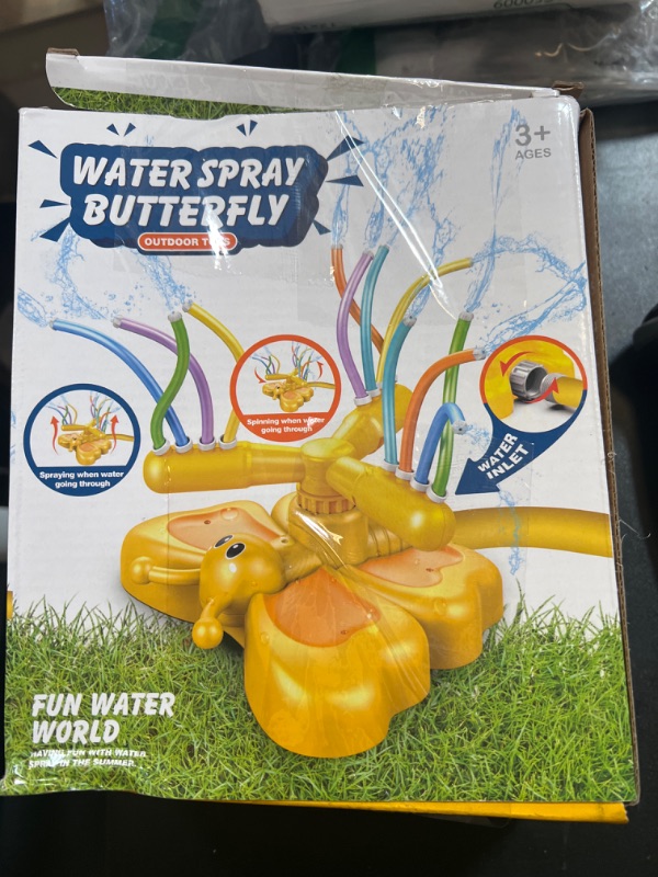 Photo 1 of 
Water Sprinkler for Kids,Dothfolle Kids Sprinklers for Yard Outdoor Activities Summer Outside Toys Backyard Games Attaches to Garden Hose Splashing Toys for...