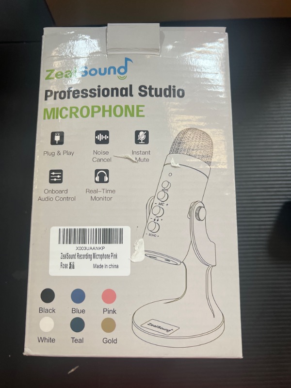 Photo 1 of 
ZealSound Gaming USB Microphone k66p and d65p Furry Cover Bundle