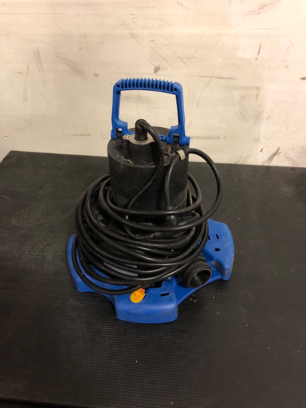 Photo 1 of Auto On/Off Pool Cover Pump SP400C-5E Power 1/3 HP 120V 30ft 3.3A