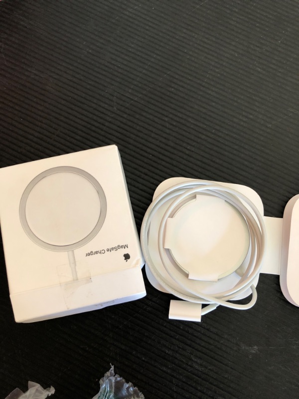 Photo 2 of Apple MagSafe Charger - Wireless Charger with Fast Charging Capability, Compatible with iPhone and AirPods