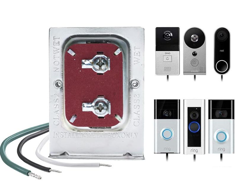 Photo 1 of Doorbell Transformer, 16V, 30VA Comptible with Ring Pro,Nest Hello