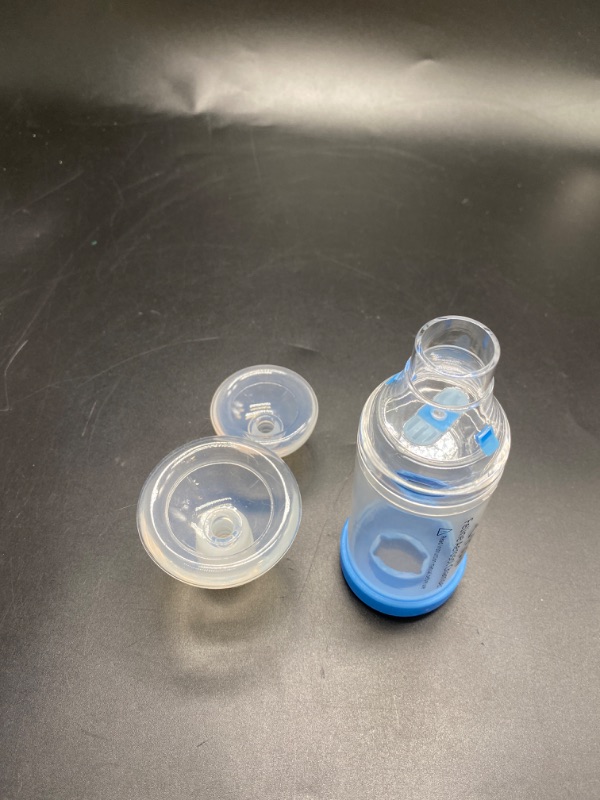 Photo 1 of Cat Inhaler Spacer for Cats with Breathing Indicator - Includes 2 Masks to fit Most Cats - Feline Aerosol Chamber