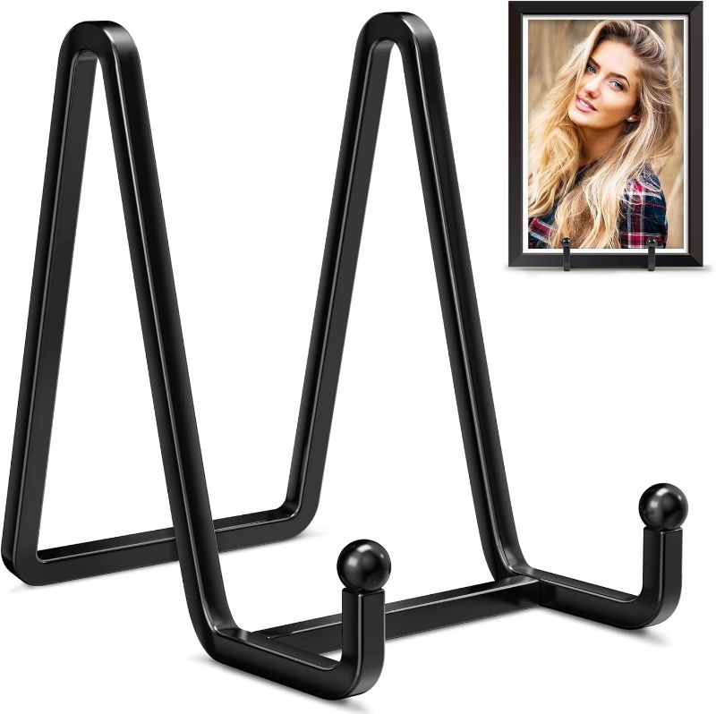 Photo 1 of Misc. Bundle - Plate Stands for Display - 4.5 Inch Metal Square Wire Plate Holder Display Stand + Picture Frame Stand Holder Easel for Book, Decorative Plate, Plaque, Photo, Platter; Universal TV Remote for Samsung,LG, Sony, Sharp, Vizio, Philips, Toshiba