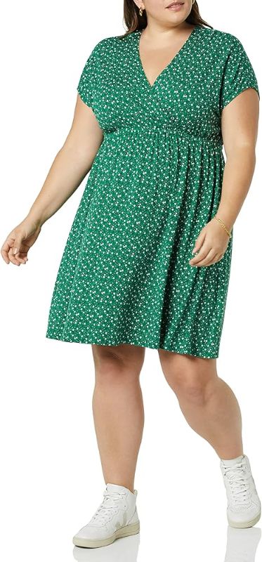 Photo 1 of Amazon Essentials Women's Surplice Dress sized XL