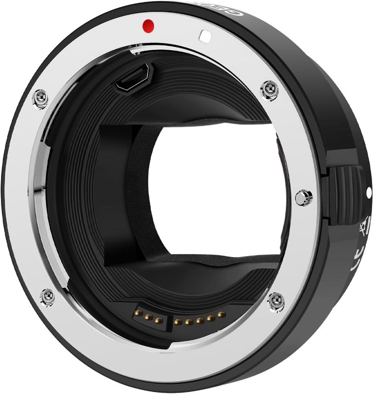 Photo 1 of EF/EF-S Lens Mount Adapter Compatible with Canon EF/EF-S Lens for Sony E Mount Mirrorless Cameras Series A9 A7R5 A7R4 A7R3 A7R2 A7R4A A7M3 A7M2 A7R A7S A7 A7C Auto-Focus Lens Converters Ring