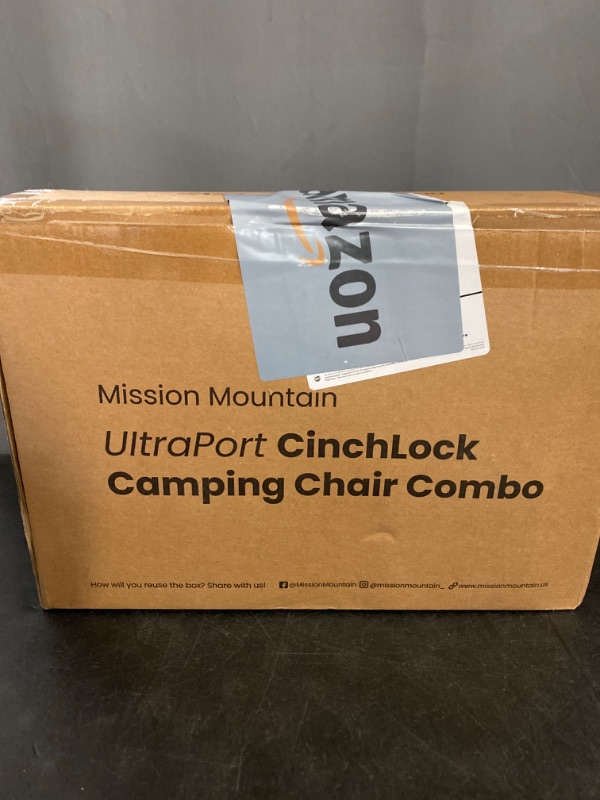 Photo 3 of 2-CinchLock Camping Chairs 2 Pack Black, Portable Lightweight Camping Chair, Backpacking Foldable Chair for Adults, Ultralight Hiking Chairs for Outdoor, Picnic, Travel