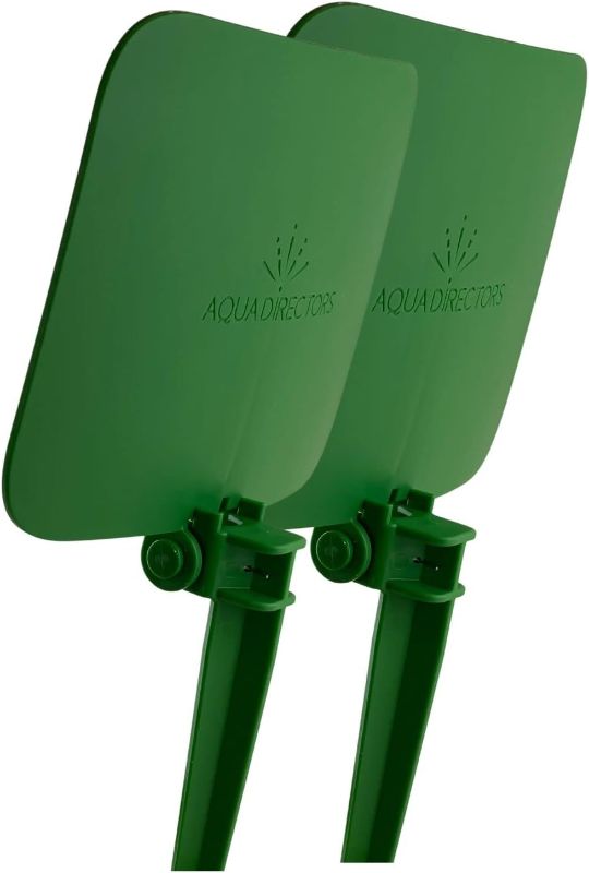 Photo 1 of 2 Pack Straight Design Green Sprinkler Shield Overspray Protector Guard (Straight2)