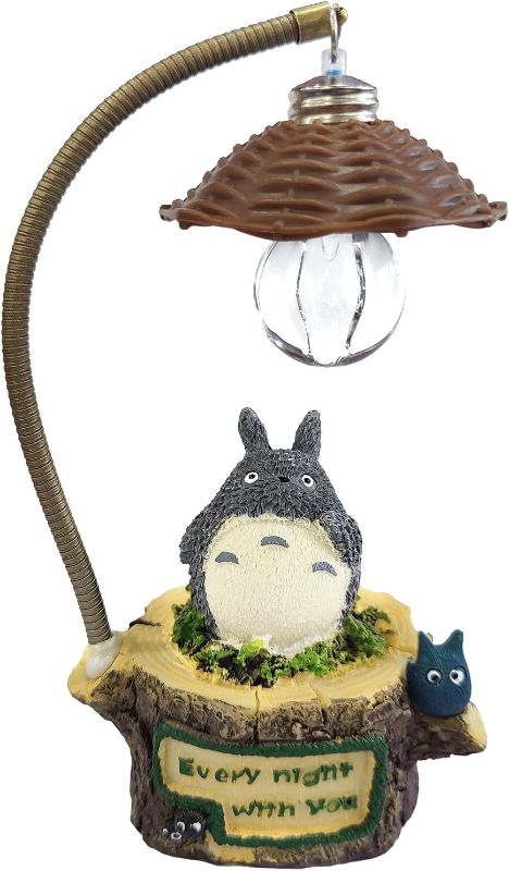 Photo 1 of Cartoon Night Lights LED Mini Lamp Lighting Detailed Textured Finish and Color Animal Bedside Festival Gifts Room Home Decor Table Light(Round Tree Stump)