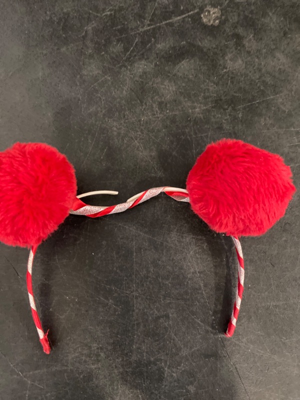 Photo 1 of ** FINAL SALE ** Girls Pom Pom Headband - multi clr ** SOLD AS IS **