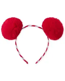 Photo 1 of Girls Pom Pom Headband - multi clr