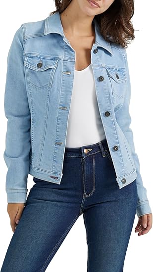 Photo 1 of Medium Wrangler Authentics Women's Stretch Denim Jacket