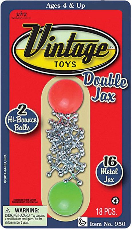 Photo 1 of JA-RU Vintage Metal Jacks Game Set/Two Bouncy Balls.(1 Pack) Mini Jax Toy. Classic Family Retro Classics. Bulk Party Favors, Stocking Stuffers
&&
5 Pack Glass Baby Food Storage Containers, 4 oz Leakproof Baby Food Jars with Lids, Small Glass Food Containe