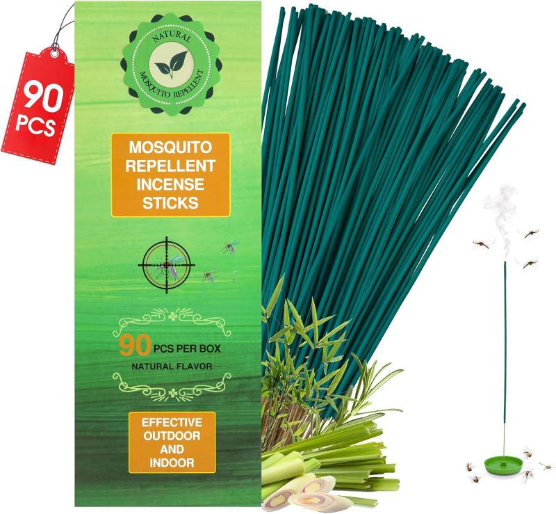 Photo 1 of ** FINAL SALE – SOLD AS IS **  Misc. Bundle - Mosquito Repellent Incense Sticks 90 Pcs, Plant Repellent Incense Stick with Citronella Outdoor, Deet Free Natural Mosquitoes Killer for Camping, Indoor
&&
for Apple Pencil Charger,USB C to Apple Pencil Adapte