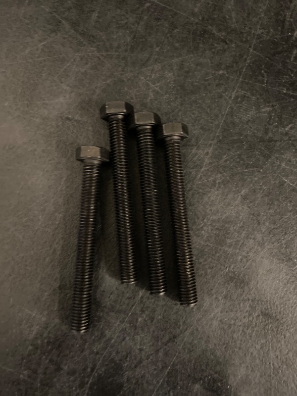 Photo 2 of 1/4" x 5" - 20. 304-STAINLESS STEEL - HEX HEAD BOLT - 304 GRADE. General Purpose - Hurricane Bolt (10)