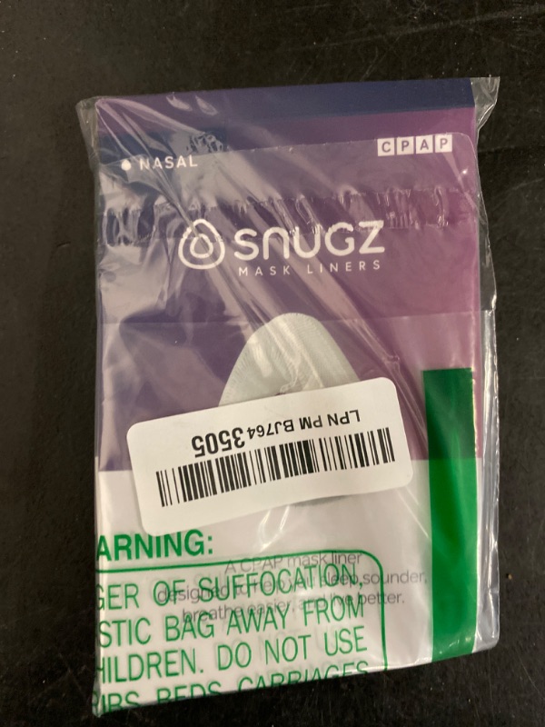 Photo 1 of Snugz Nasal Mask Liners: Machine Washable, One-Size-Fits-Most NASAL CPAP Mask Liners, Pack of 2 Lasts 90 Days