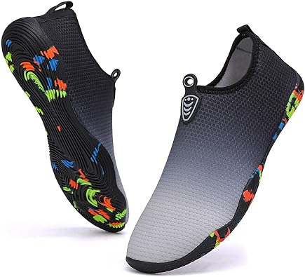 Photo 1 of 10 men/11 women Vsufim Quick-Dry Water Sports Barefoot Shoes Aqua Socks for Swim Beach Pool Surf Yoga for Women Men