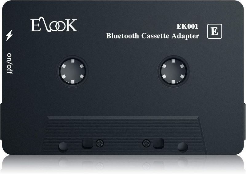 Photo 1 of Elook Car Audio Receiver, Bluetooth Cassette Receiver Tape Aux Adapter Player with Bluetooth 5.0