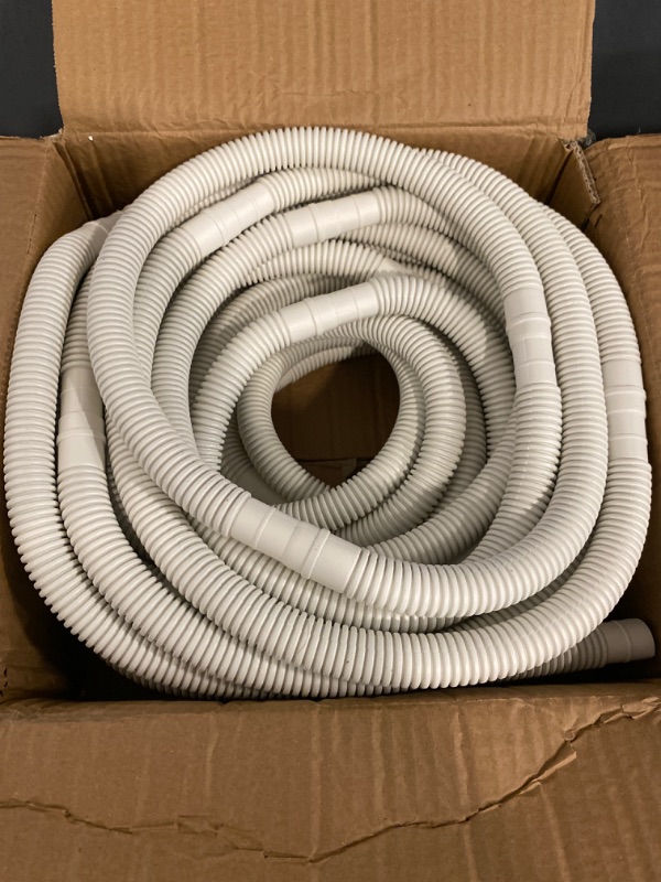 Photo 2 of 50 Ft Universal Drain Hose for Mini Split Air Conditioner Heat Pump Systems, 5/8 ID UV Resistant Air Conditioner Drain Line Pipe