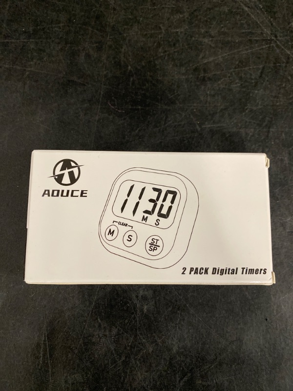 Photo 1 of Classroom Timers for Teachers Kids Large Magnetic Digital Timer 2 Pack Blue White