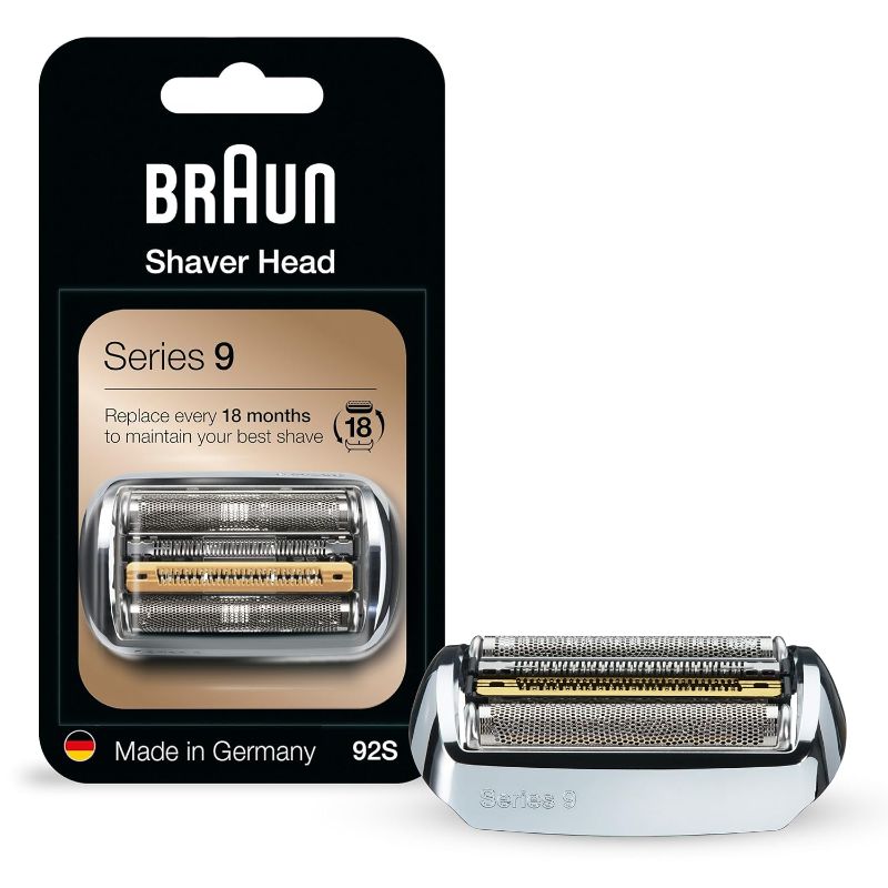 Photo 1 of Braun Series 9 Electric Shaver Replacement Head - 92S - Compatible with all Series 9 Electric Razors 9290cc, 9291cc, 9370cc, 9293s, 9385cc, 9390cc, 9330s, 9296cc