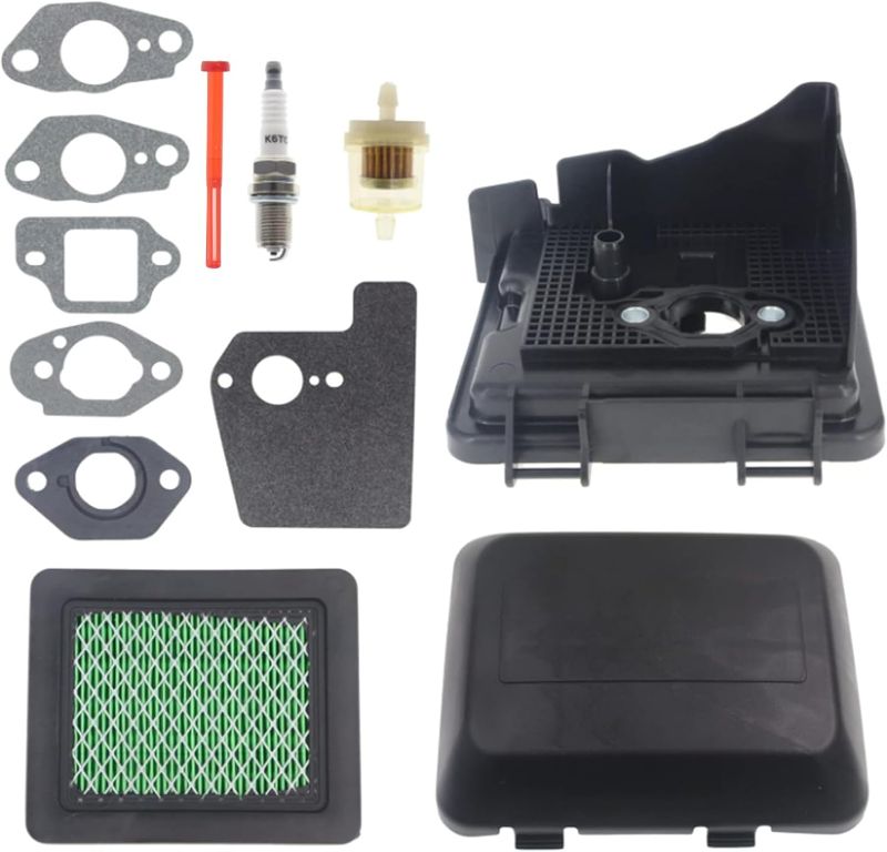 Photo 1 of 17211-ZL8-003 Air Filter 17231-Z0L-040 Cleaner Cover 17220-ZM0-030 Air Cleaner Case for Honda GCV190 GC190A EngineHRB216 HRX217 Lawn Mower