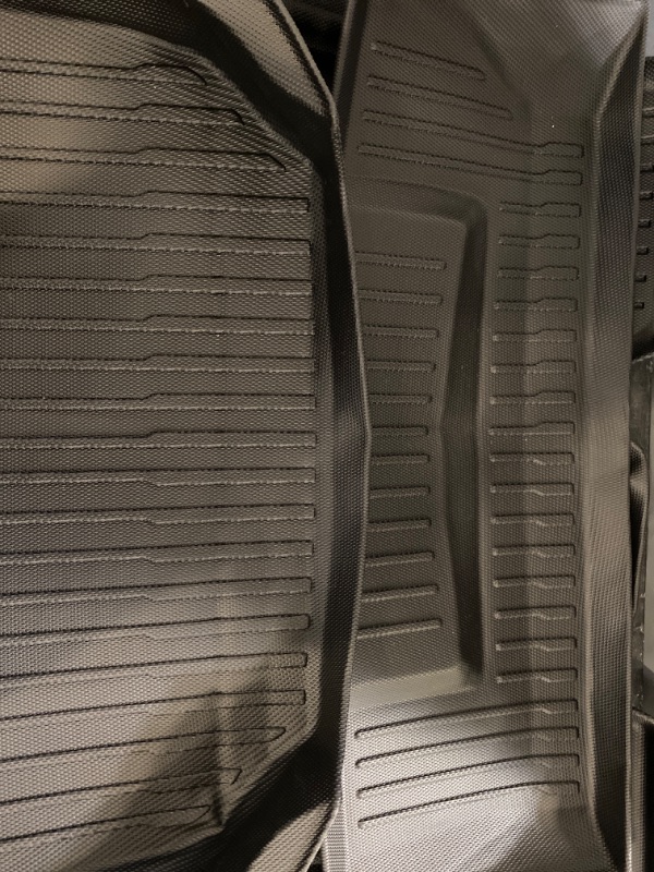 Photo 1 of Floor Mats for Tesla Model X 6 Seater 2024 2023 2022 Full Set 10Pcs All Weather Model X Floor Mat for Tesla Model X Accessories 2024 2023 2022