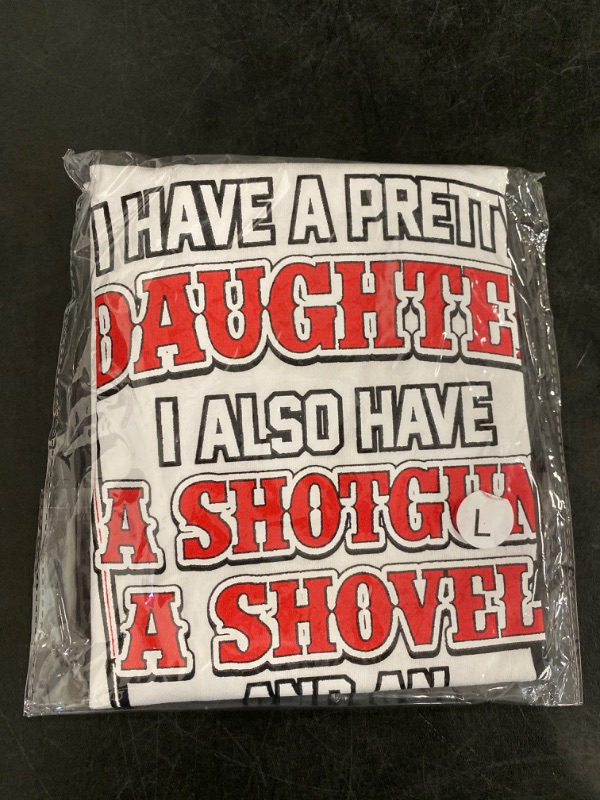 Photo 3 of Large I Have a Pretty Daughter, Fathers Day, Dad Shirt, Fathers Day Gift, Dad with Daughter, Dad to be shirt, Daddy Gift