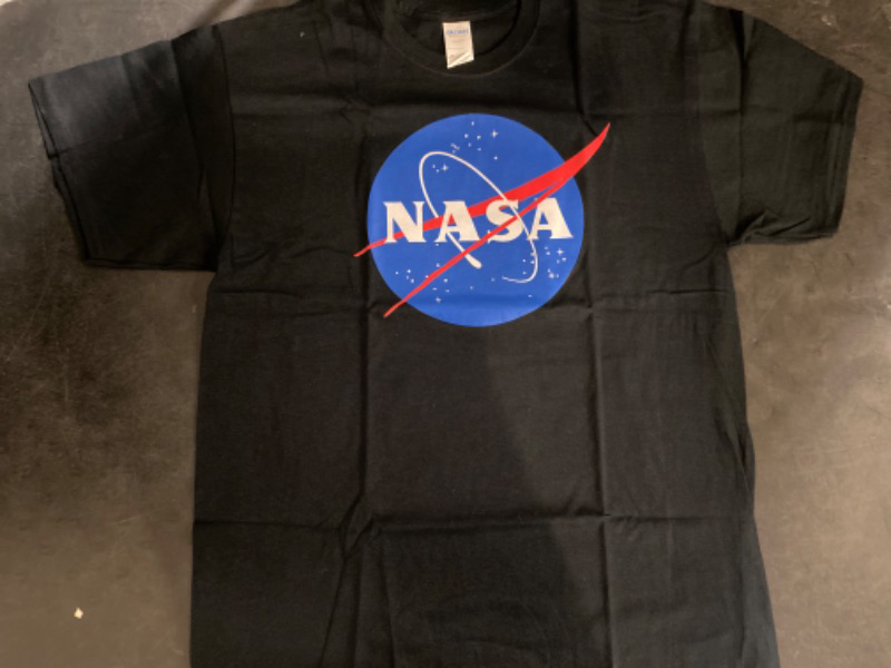 Photo 2 of Large NASA Logo T-Shirt Man Short Sleeve Tshirts Cotton Casual T-Shirt