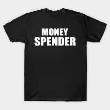 Photo 1 of Women’s large Money Spender T-Shirt Black