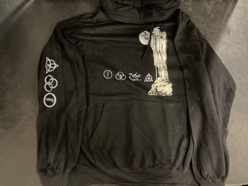 Photo 1 of 3XL Custom Design Hoodie Long Sleeve Cotton Black