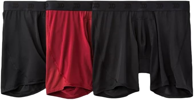 Photo 1 of SIZE MEDIUM All in Motion Men's Jersey Mesh Performance 3pk Boxer Briefs