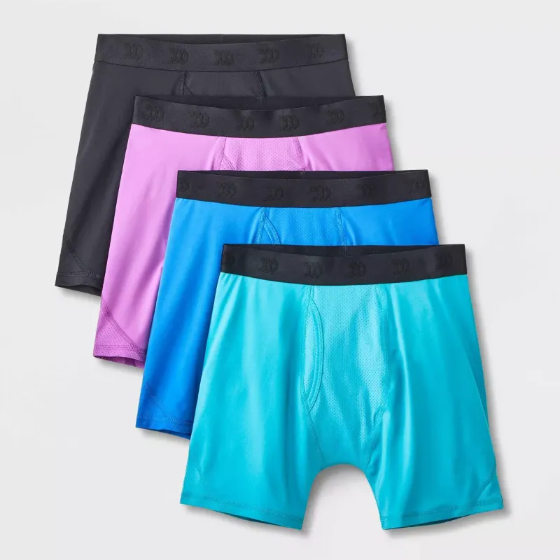 Photo 1 of XL Boys' 4pk Mesh Boxer Briefs - All In Motion