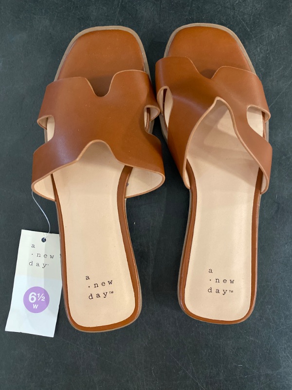 Photo 2 of 6-1/2 Women's Nina Slide Sandals - A New Day