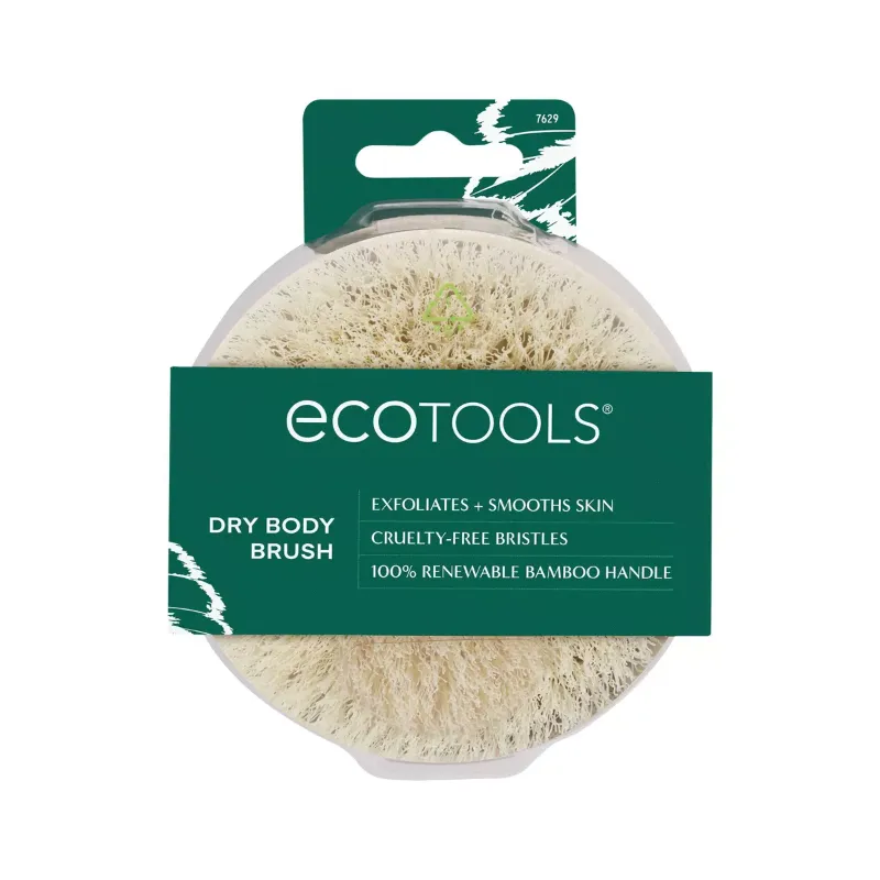 Photo 1 of EcoTools Dry Body Brush + 2x Wide Twisted Headband - A New Day
