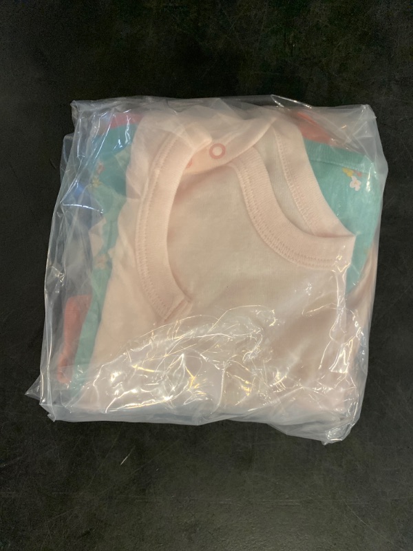 Photo 1 of NB-0M Baby Girls' 4pk Long Sleeve Bodysuit - Cloud Island