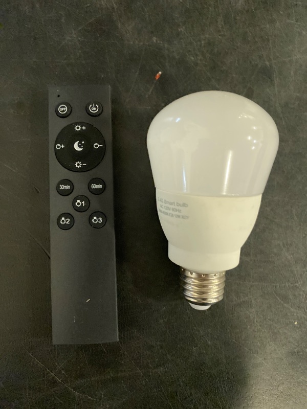 Photo 2 of LED Bulb, 80W Equivalent, 3CH with Remote Control, 12W E26, Diameter 2.6 inches (67 mm), Stepless Toning, Daylight Color, Daylight White, Light Color, Ra80, High Color Rendering Memory