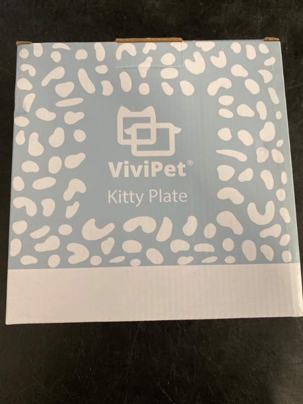 Photo 3 of Ceramic Kitty Plate and Saucer Bowl - Hooman Collection by ViviPet