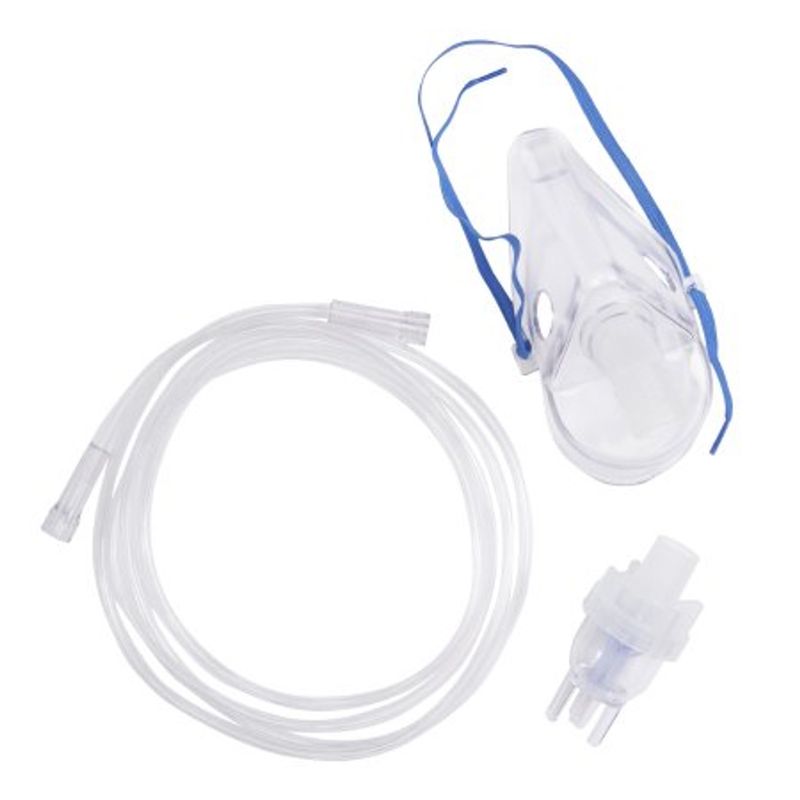 Photo 1 of Handheld Nebulizer Kit w/ Small Volume Medication Cup & Universal Aerosol Mask x2