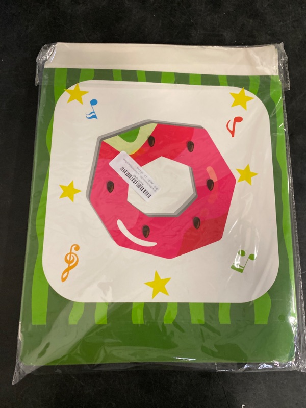 Photo 3 of Cartoon Melon 2nd Birthday Balloon Boxes Party Supplies Decorations, 3pcs Watermelon One In A Melon Theme Party Gift Boxes Blocks Decor with TWO Cake Smash Backdrop