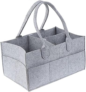 Photo 1 of Double Force Felt Bag Diaper Bag Diaper Storage Bag Travel Portable Felt Bag Customized